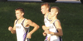 Murray County Central Cross Country team at Madison on Tuesday