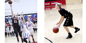 Raider Girls split a pair of conference games