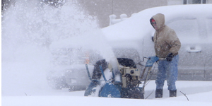 Blizzard blankets area, more predicted –