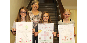 The American Legion Post #318 Auxiliary Poppy Poster Contest winners