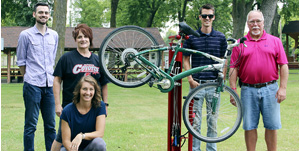 Bike Fix It Station now available in Fulda City Park