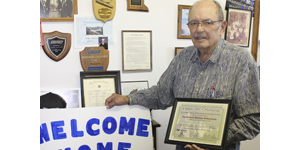 “Ferdie” Haberman takes Honor Flight