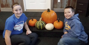 Giving comes from the heart – and from the pumpkin patch