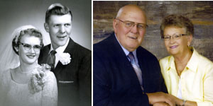 Lyle & Carol Busch  celebrate 60th Anniversary