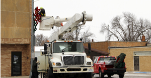 Decorating Fulda for the holidays