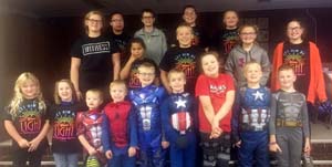 Heroes of Hunger Food Drive and Operation: Feed a Family orchestrated by First Presbyterian Church youth