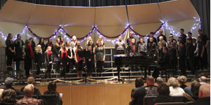 Fulda High School’s Holiday Choir Concert features  Santa’s reindeer
