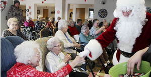 “The Year Santa Got Mixed-up!” presented  at Maple Lawn residents’ Christmas Party
