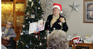 Pink Ladies hold Christmas  Party at Maple Lawn Senior Care