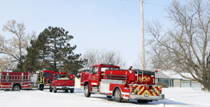 Fulda Fire Department called to two fires on Monday
