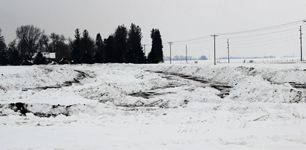 MN DOT creates snow  catches along US Highway 59