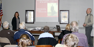 Minnesota authors share information  regarding their book with area residents