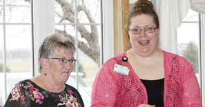 Maple Lawn Senior Care Center  holds Pink Lady Appreciation Luncheon