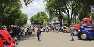 1st Annual Woody’s Car Show well attended during the 2019 Fulda Wood Duck Festival