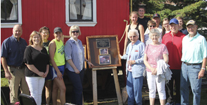 Gehls honored by Fulda Heritage Society