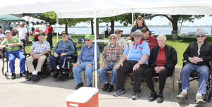 Veterans enjoy picnic fun at Round Lake