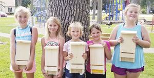 Girl Scout Troop 37876 learns about bats
