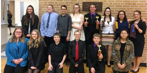 Fulda Speech team excels at Worthington meet